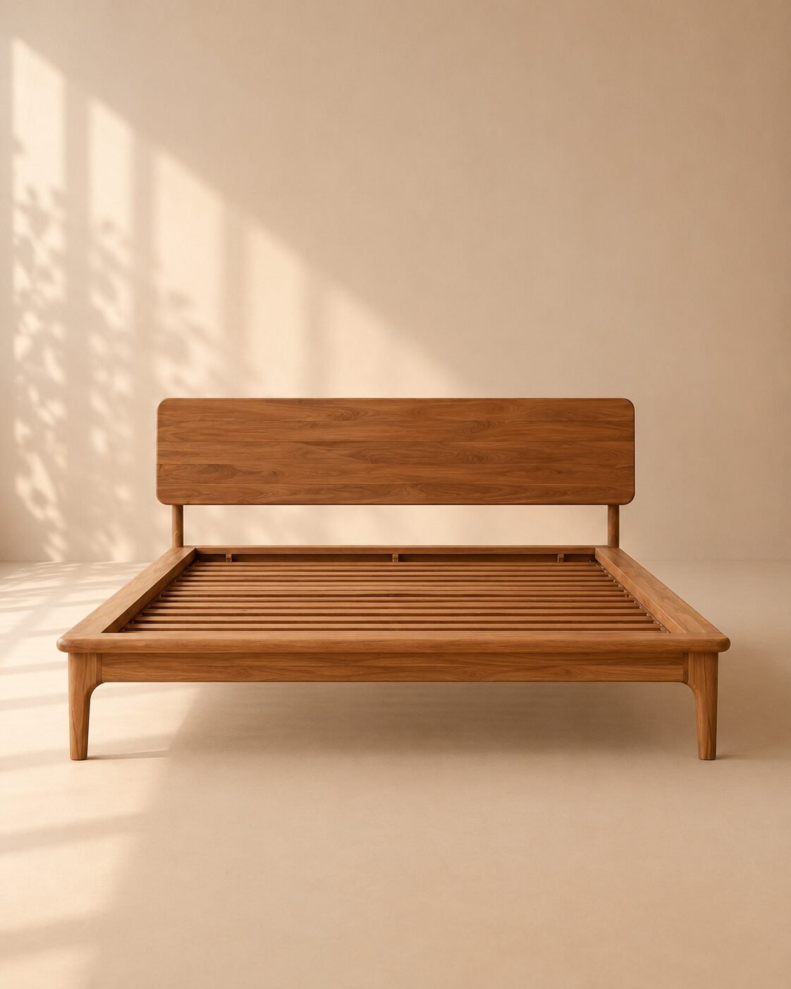 Avero Bed – Tempat Tidur Kayu Jati Minimalis — foto 1