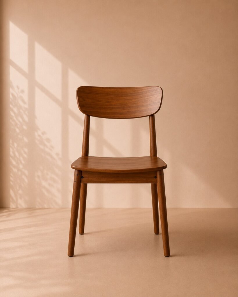 Ropan Dining Chair – Kursi Makan Kayu Jati Minimalis