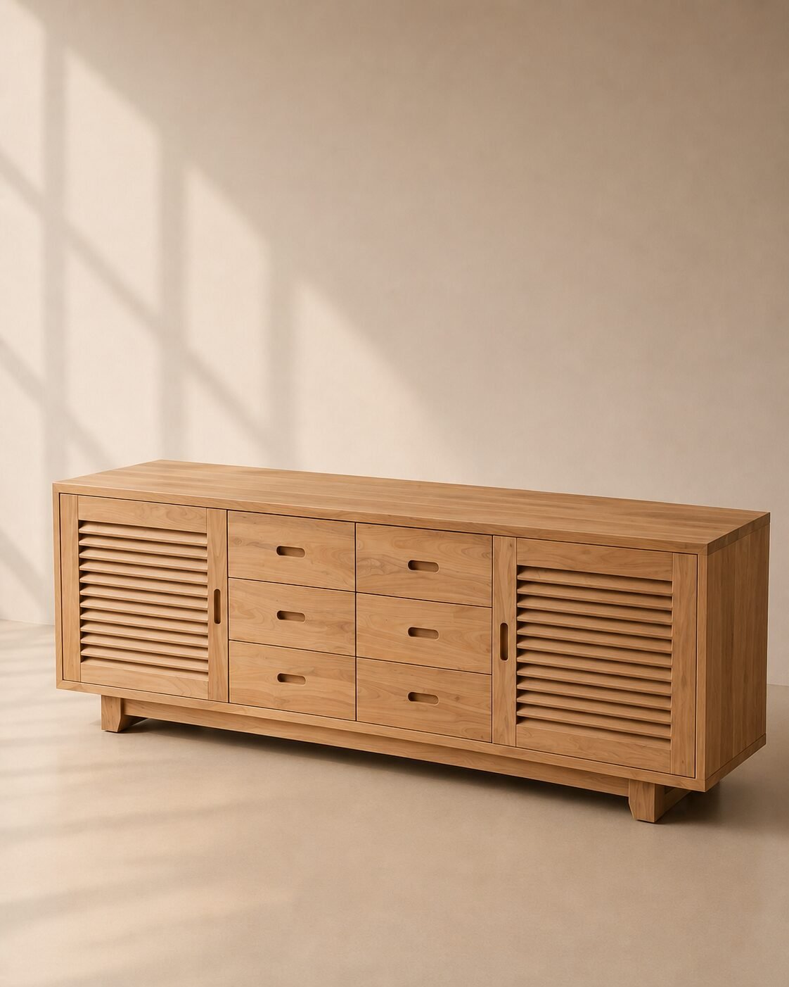 Arven Buffet Cabinet – Buffet Kayu Jati Minimalis — foto 2