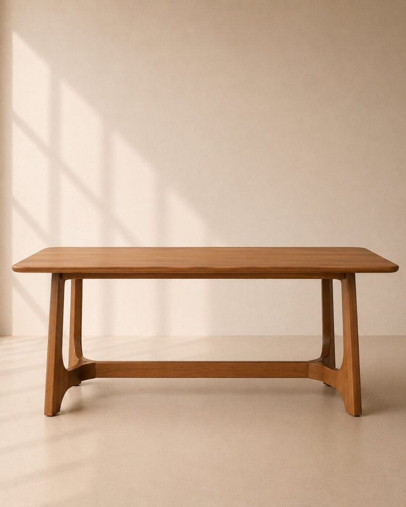 Avero Dining Table | Meja Makan Kayu Jati – Teakline Living