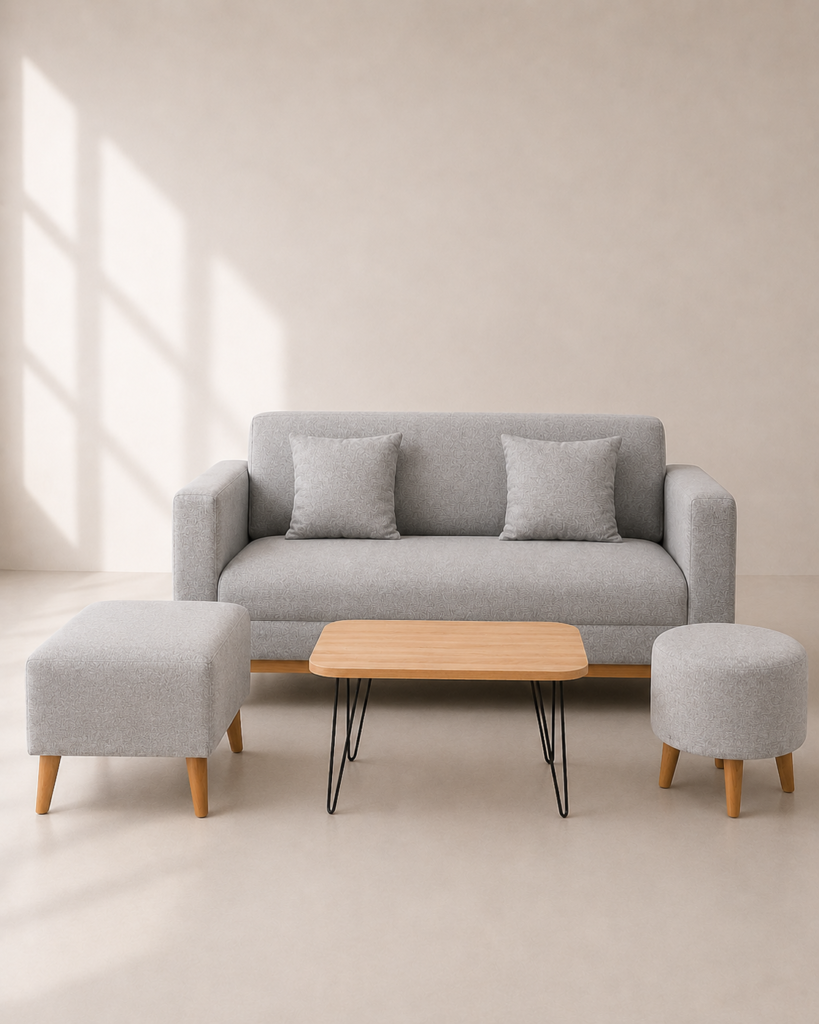 Dyna Sofa Set – Sofa Set Minimalis Modern untuk Ruang Tamu