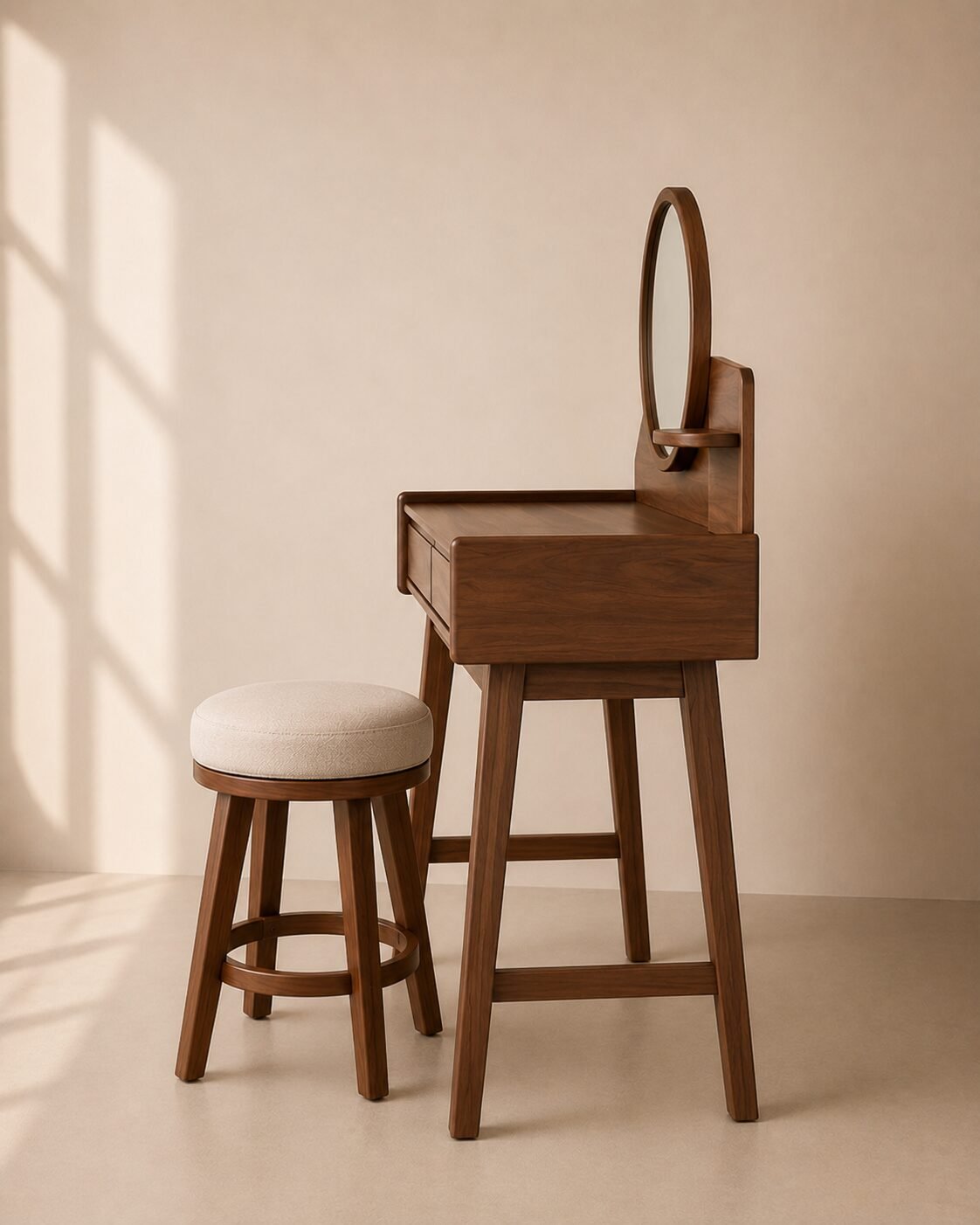 Liora Dressing Table – Meja Rias Kayu Jati Minimalis — foto 3