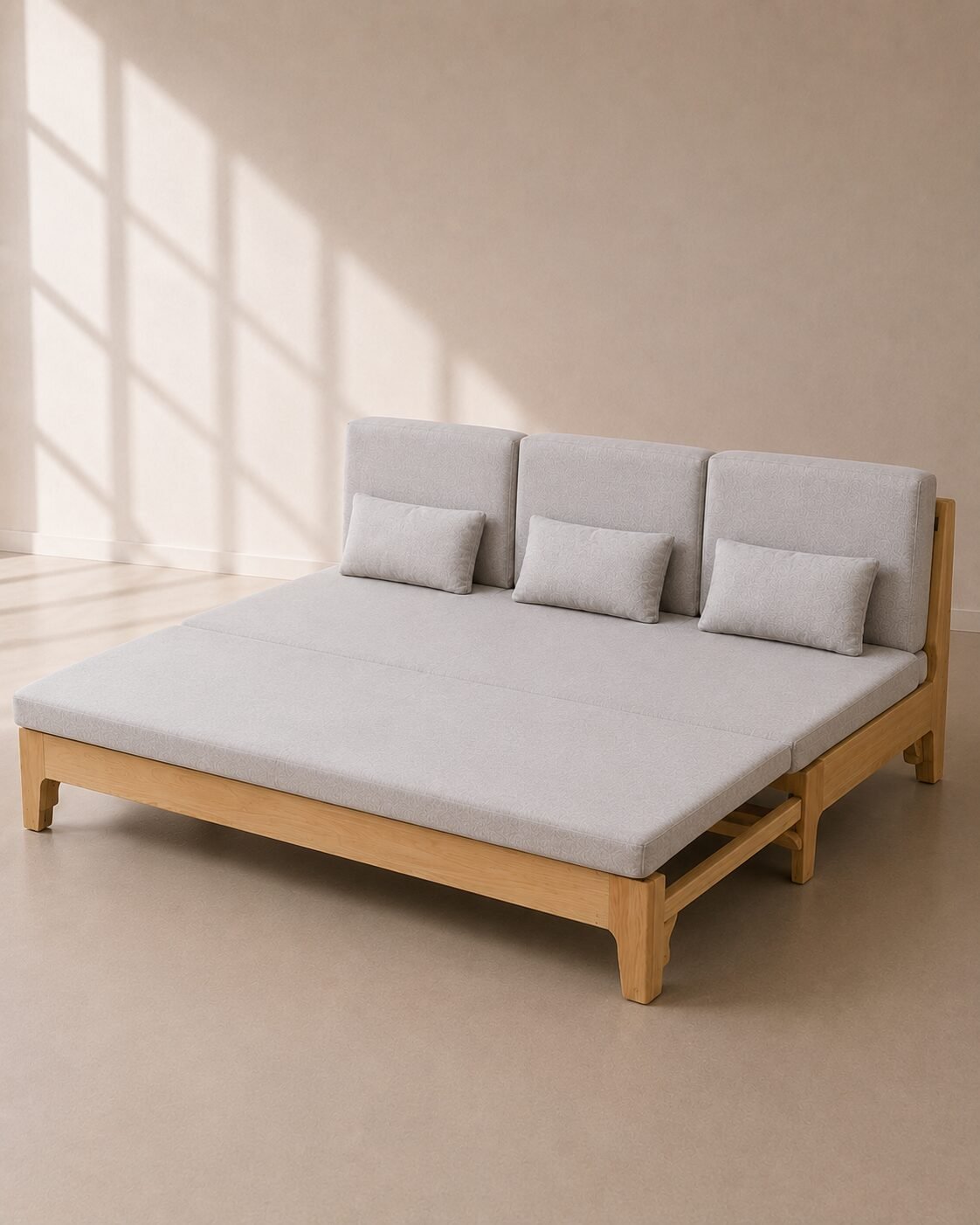 Luma Sofa Bed | Sofa Bed Kayu Jati – Teakline Living — foto 4