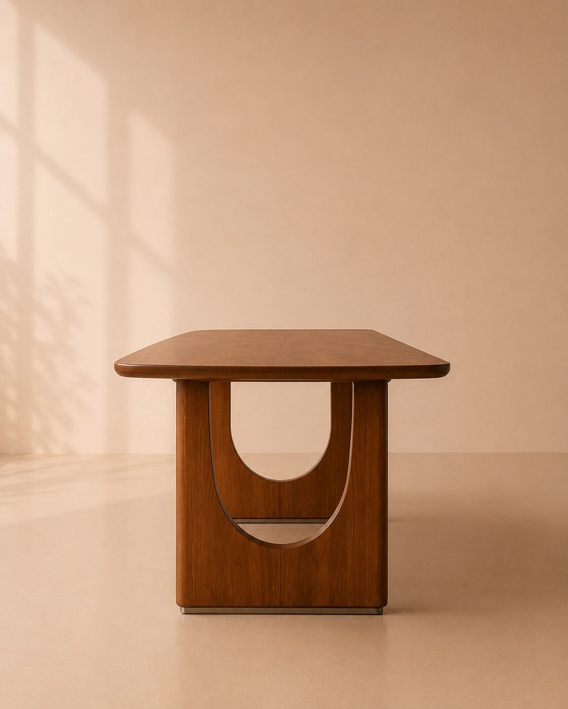 Orvia Dining Table – Meja Makan Kayu Jati Minimalis — foto 3