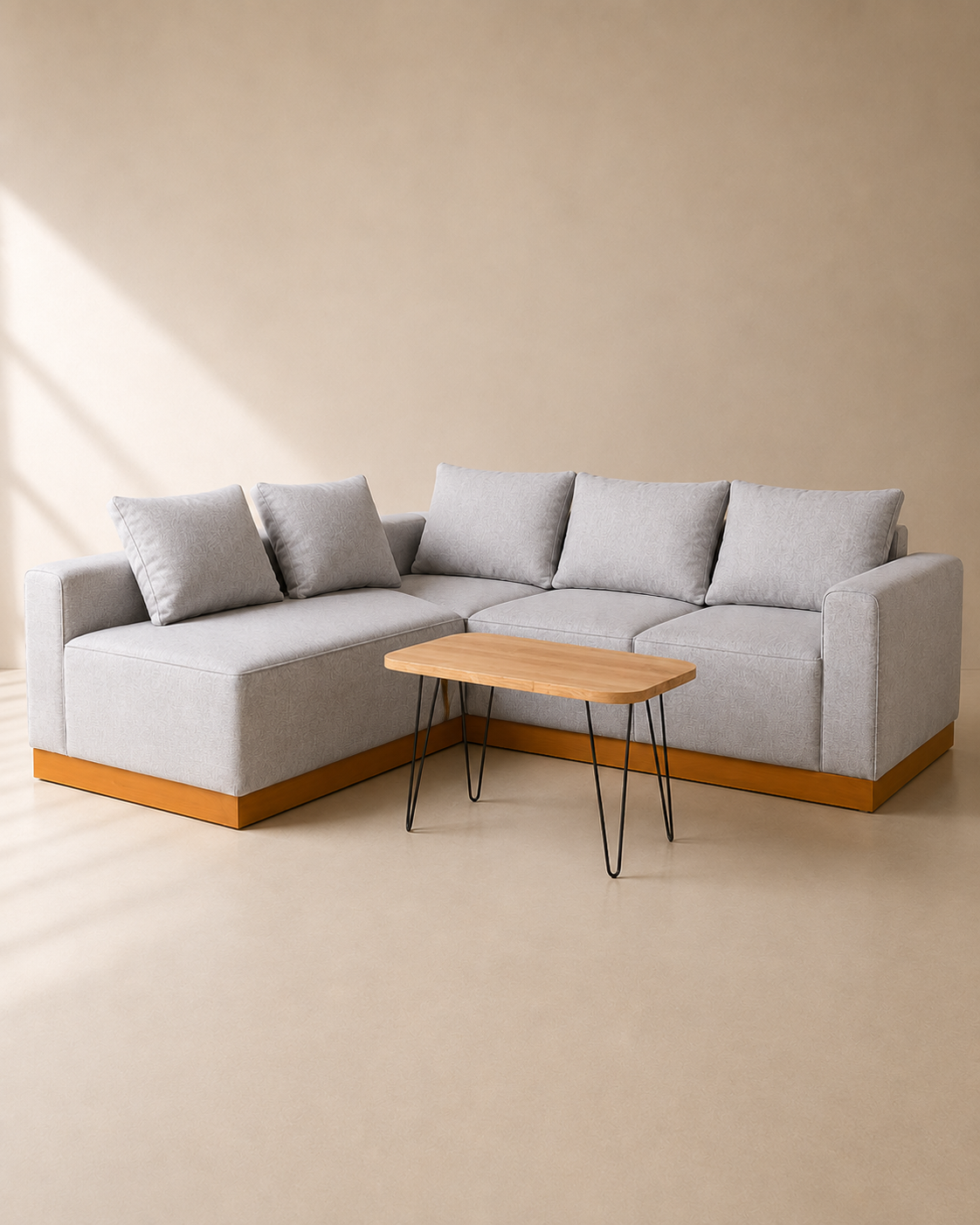 Dhita Sofa L – Sofa L Minimalis Modern untuk Ruang Tamu — foto 1